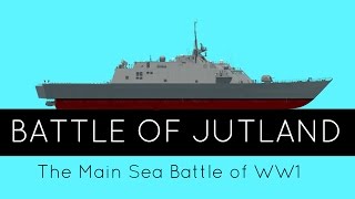 Battle of Jutland  The Main Sea Battle of WW1  GCSE History [upl. by Enialb]