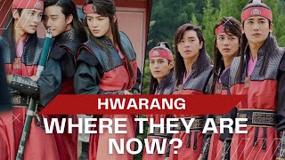 HWARANG Cast  Then and Now [upl. by Gan732]