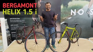 Bergamont Helix 15i Quick Review  Entry Level Hybrid Cycle  Bergamont Bikes [upl. by Ayt]