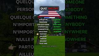 12 MOTS TRÈS UTILES EN ANGLAIS🗣️✨🇺🇸 🔑📚 quiz coursdanglais english [upl. by Thaxter455]