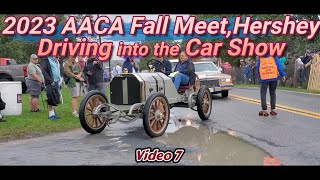 2023 AACA Fall MeetHershey Driving onto the Show Field Video 7 [upl. by Ybab]