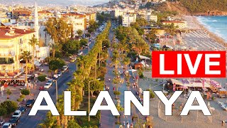 Alanya Live camera KLEOPATRA BEACH Alanya Turkey 02122023 alanya turkey [upl. by Olivie]