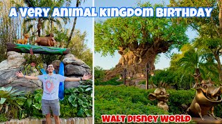 A Very Animal Kingdom Birthday  Trying Tiffins Satu’li Canteen Exploring Pandora at Disney World [upl. by Leizar]