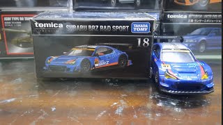 Tomica Premium Subaru BRZ RampD SPORT 開箱 [upl. by Hanser898]