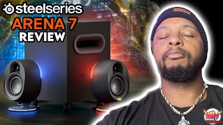 The BEST Gaming Speakers  SteelSeries Arena 7 Review [upl. by Breban797]