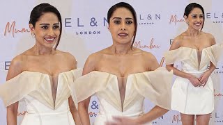 Nushrat Bharucha Shines at the Exclusive El amp N London Launch [upl. by Akcirahs167]