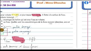 La poussée dArchimède Exercicesproblèmes  Correction [upl. by Aivekal]