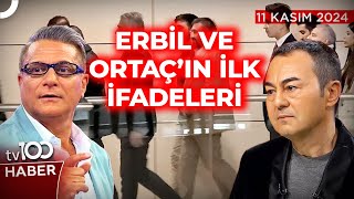 Serdar Ortaç ve Mehmet Ali Erbil’e Yasa Dışı Bahis Gözaltısı  tv100 Ana Haber [upl. by Gowon]