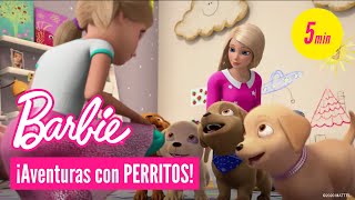 Las AVENTURAS más emocionantes CON PERRITOS I Barbie Latinoamérica [upl. by Ayiotal52]