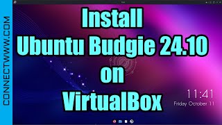 How to Install Ubuntu Budgie 2410 on VirtualBox [upl. by Atinar]