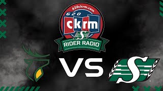 RIDER RADIO CFL Week 9  Edmonton Elks at Saskatchewan Roughriders livestream [upl. by Astrix339]