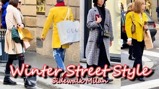 Gift Buying And Window shopping In Milan  Most Stylish Winter December 2023  Street Style Milan [upl. by Middendorf]