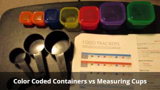 Beachbodys Color Coded Containers VS Measuring Cups [upl. by Orabel]