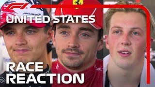 Drivers React After The Race  2024 United States Grand Prix [upl. by Kcirddahc]