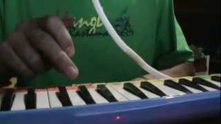 Como tocar Buscar estar De Zona Ganjah con tu melodica [upl. by Eltsryk460]