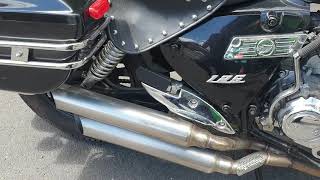 Keeway Superlight 125 efi exhaust [upl. by Namlak]