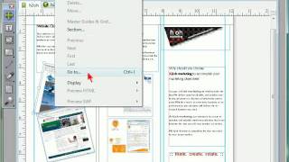 Browsing Menus in QuarkXpress 8 [upl. by Ennahs]