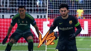 CRISTIANO RONALDO DE PORTERO VS MESSI DE PORTERO ¿Quién es mejor  Experimentos Fifa 19 [upl. by Orion]