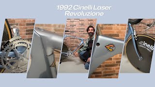 1992 Cinelli Laser Revoluzione [upl. by Atiekram]