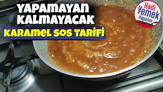 🔝 KARAMEL SOS YAPAMAYAN KALMAYACAK  👉 EV YAPIMI KARAMEL SOS TARİFİ  KARAMEL SOS NASIL YAPILIR [upl. by Elleirua]