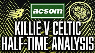 Kilmarnock v CELTIC  LIVE HalfTime Analysis  A Celtic State of Mind  ACSOM [upl. by Occer]