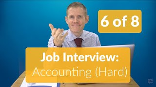 Best English Interview Conversation for Accounting Job Hard Lesson Answer by Yourself [upl. by Nuriel60]