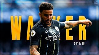 Kyle Walker ▬ Manchester City ● Amazing Speed Skills amp Defending  201819 HD [upl. by Lecrad]