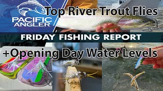 Our Top Early Season Trout Stream Flies  Saltwater Reports amp Opening Day River Levels [upl. by Eilama]