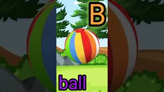 a for apple b for balllearn abcd varnmala aforapplebforball [upl. by Ylirama132]