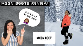 Moon Boot Review  Sizing  Mod shots [upl. by Isleen262]