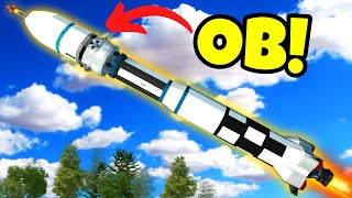 I Made OB Ride on the Outside of a ROCKET in Stormworks Multiplayer [upl. by Thomson]