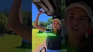 Kai Trump Sweet SMART KID Opening Up About College amp Golf at UMiami [upl. by Tengler]