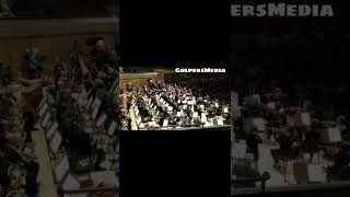 Orchestra Conductor gets a happy surprise birthday mid concert 🎂 🎶 [upl. by Anastice]