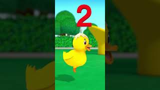 Waddle Waddle Duckie Dance 🦆 littlebabybum ducks shorts  Nursery Rhymes for Babies [upl. by Eibbor966]