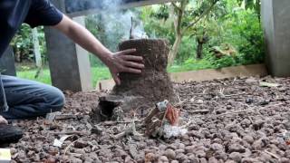 Rocket Stove Manufacturers HATE Him Local Kid Improves Cob Rocket Stove With This One Weird Trick [upl. by Keeley]