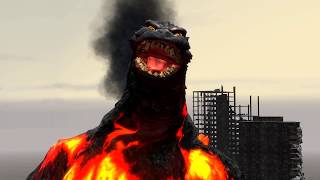 SFM Godzilla vs Aggregate Destoroyah [upl. by Ikciv]