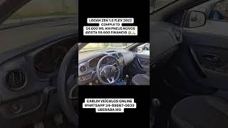 RENAULT LOGAN ZEN 10 FLEX 2022 COMPLETO carlinveiculosonline uberaba vendas seminovos [upl. by Aihsele]