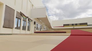 FULL INTERIOR MODELLING PROCESS OF UMAT MAIN AUDITORIUM TIMELAPSE [upl. by Kellyann]