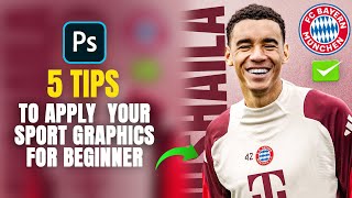 Photoshop Tips for Sports Graphics Designing for the non designer [upl. by Prior417]