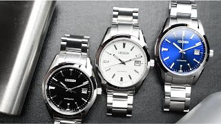 Closer LookAt The Citizen Automatic White RefNB105059A Black RefNB105059E Blue RefNB105059L [upl. by Enrahs]