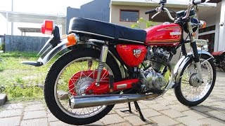 Review Honda CB 125 K4 1977 cantik gilaaa [upl. by Nyad]