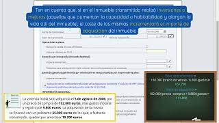 Renta 2023  Exención por reinversión en la compra de vivienda habitual [upl. by Frierson632]