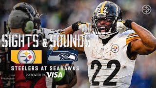 Micd Up Sights amp Sounds Week 17 at Seahawks  Pittsburgh Steelers [upl. by Linzy]