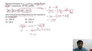 standard entropies of x2y2 and xy3 are [upl. by Solram]