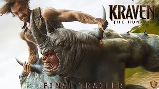 KRAVENTHE HUNTER 2024 Final Trailer  Marvel Studios  Adventure Time  13 DEC 2024  CC  4K [upl. by Warford880]