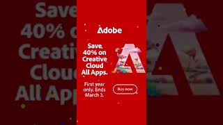 Get 40 off on Adobe Creative Cloud All Apps [upl. by Cilo]