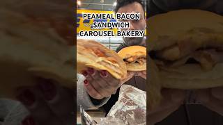 TRYING THE OFFICIAL SANDWICH OF TORONTO  THE PEAMEAL BACON SANDWICH IN ST LAWRENCE MARKET [upl. by Colet769]