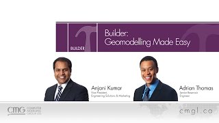 CMG Webinar  Builder Geomodelling Made Easy [upl. by Rogovy691]