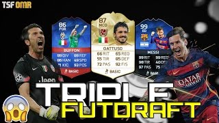 TRIPLE FUT DRAFTVALORACIÓN 190  FUTWATCH  RETOS FUT DRAFT [upl. by Gilbertine]