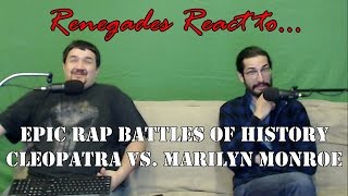 Renegades React to Epic Rap Battles of History Cleopatra vs Marilyn Monroe [upl. by Barnabas108]